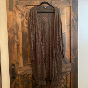 City Chic Olive Green Cardigan